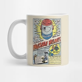 Retro invisible space helmet Mug